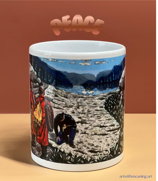 PEACE of My Heart Coffee Mug